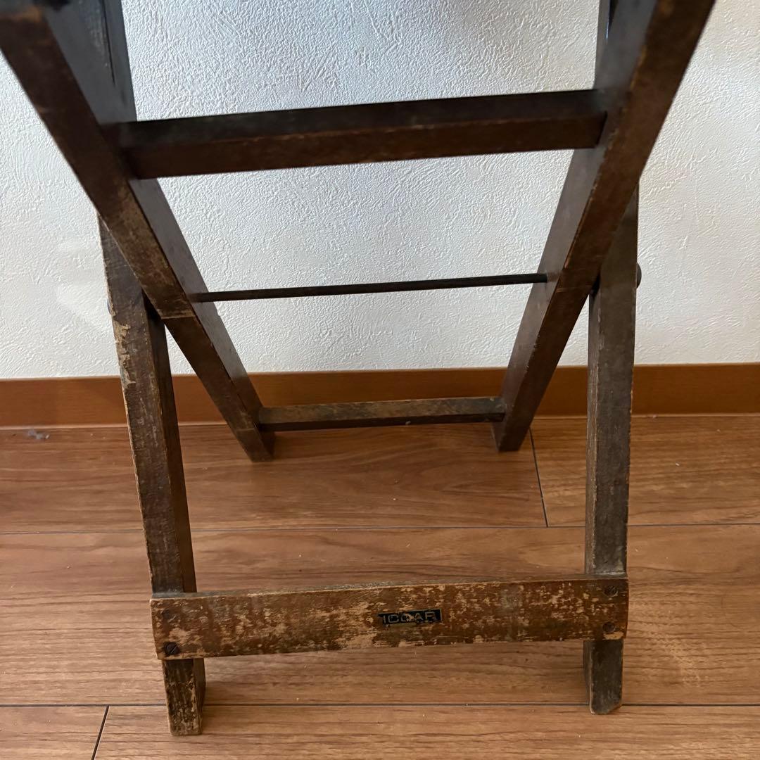 希少　ヴィンテージ RICCAR リッカー　折りたたみスツール　椅子　ミシン