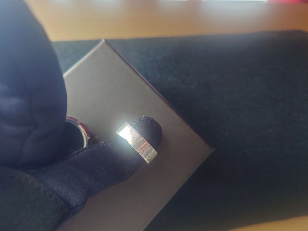 GUCCI ☆13号☆ D&G ☆87R ロゴ入りリング シルバー