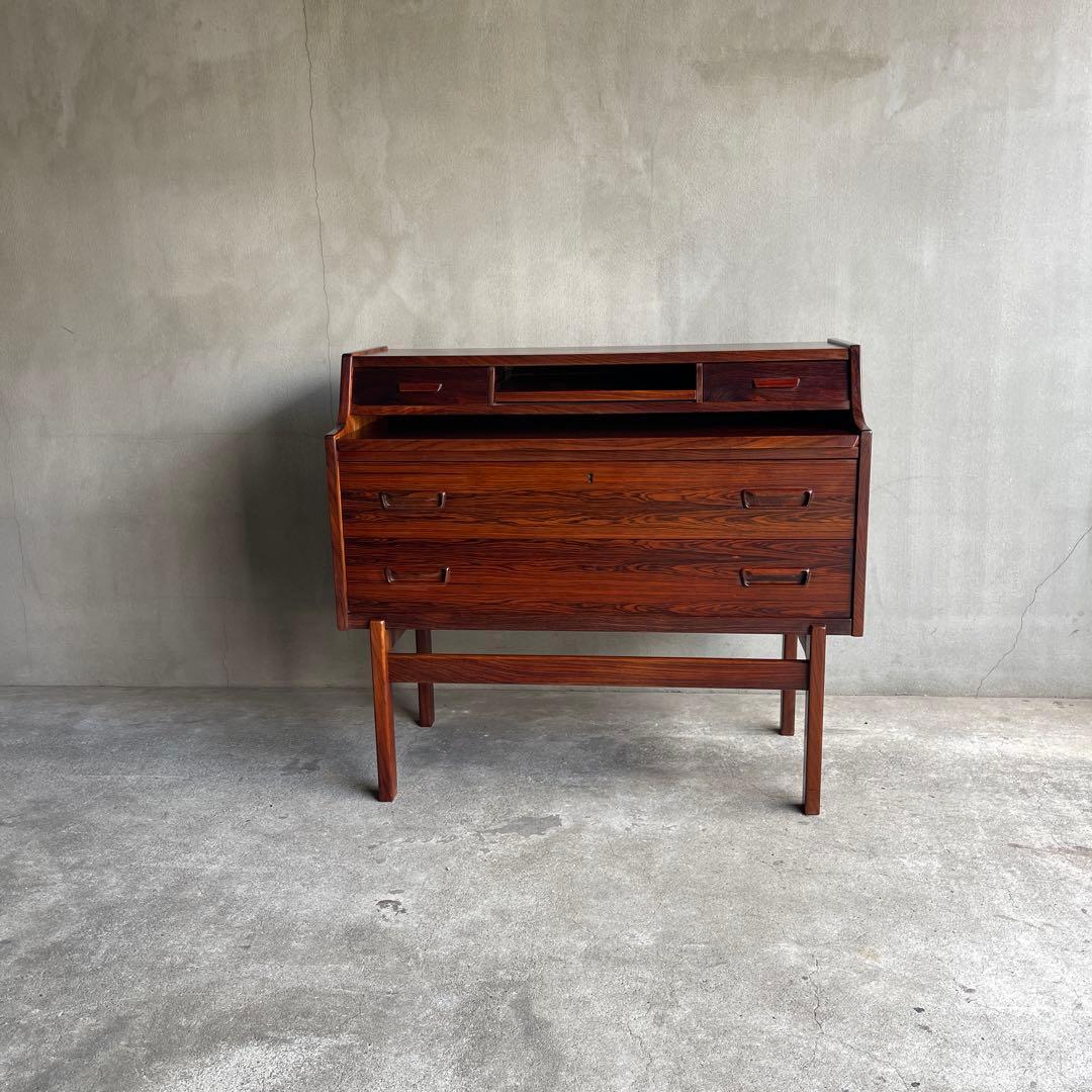 北欧デンマーク・Vinde Mobelfabrik ライティングビューロー デンマークヴィンテージ ライティングビューロー 北欧家具/Writing