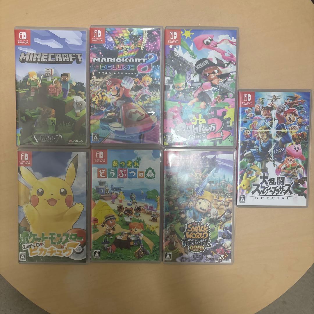 d*K様 Nintendo Switch ゲームセット 7本
