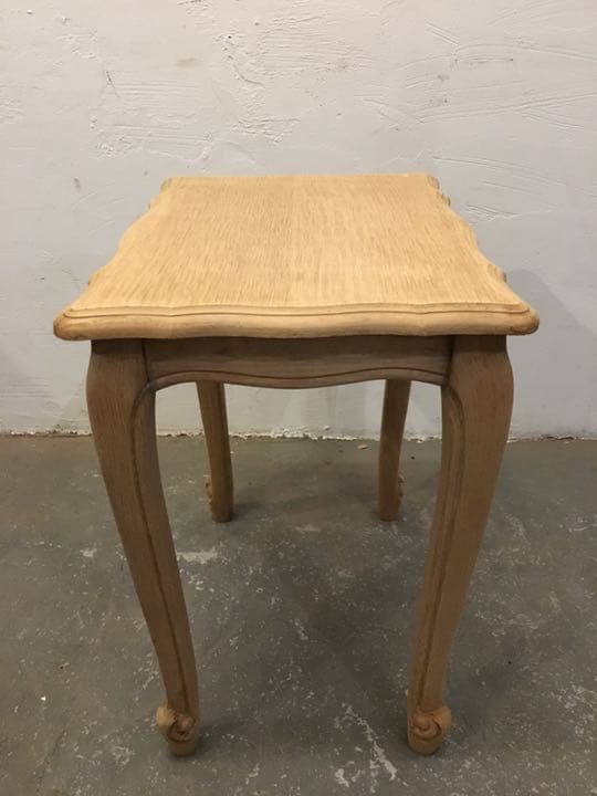 ヴィンテージ 猫脚 サイドテーブル 剥離