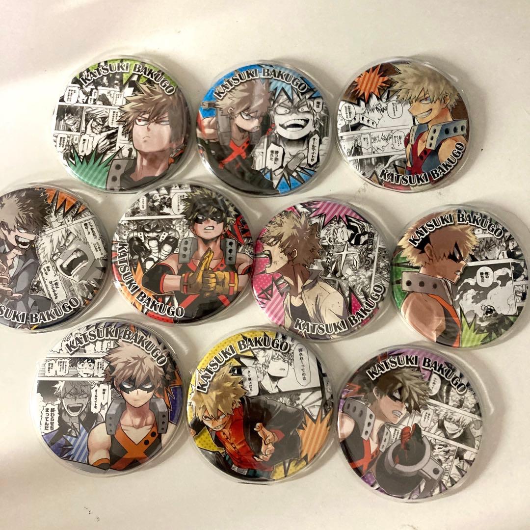 TOHO 缶バッジ 10周年 爆豪勝己 完売品 10点セット