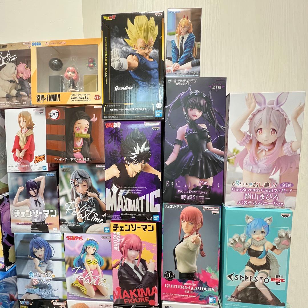 人気フィギュア24個まとめ売り（ドラゴンボール、ワンピース、レゼ、美