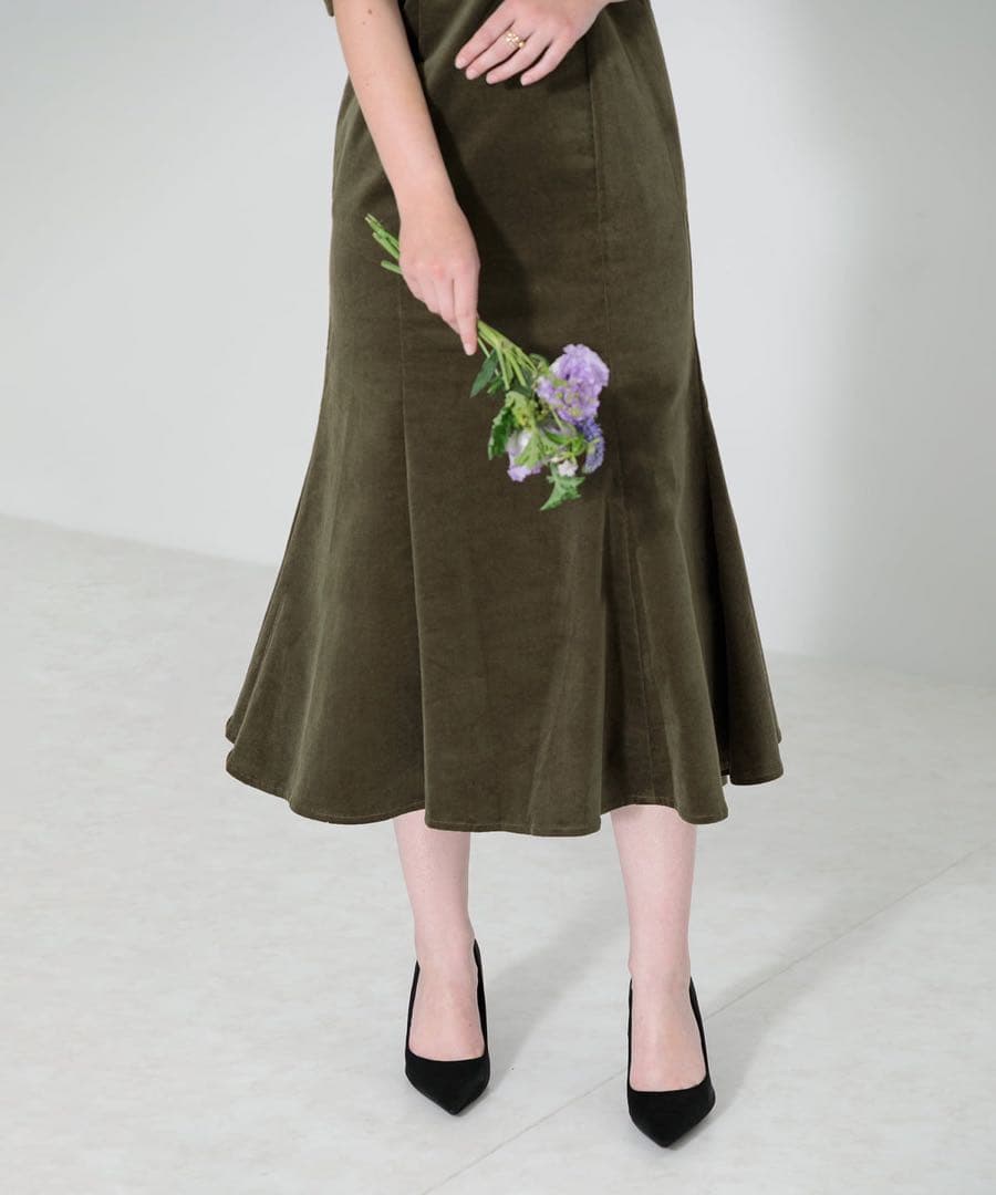 LEJA 花柄ボレロマーメイドワンピース　Mサイズ