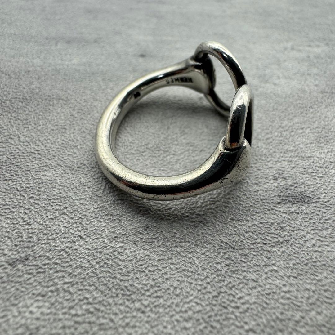 HERMES エルメス ナウシカリング シルバー925 ヴィンテージ 11号