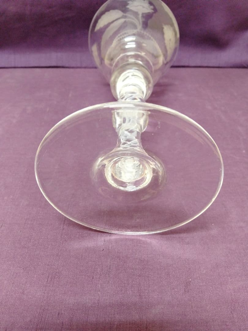 ま*る様 【最終お値引きです】ベネチア【ツイストグラス】バカラ