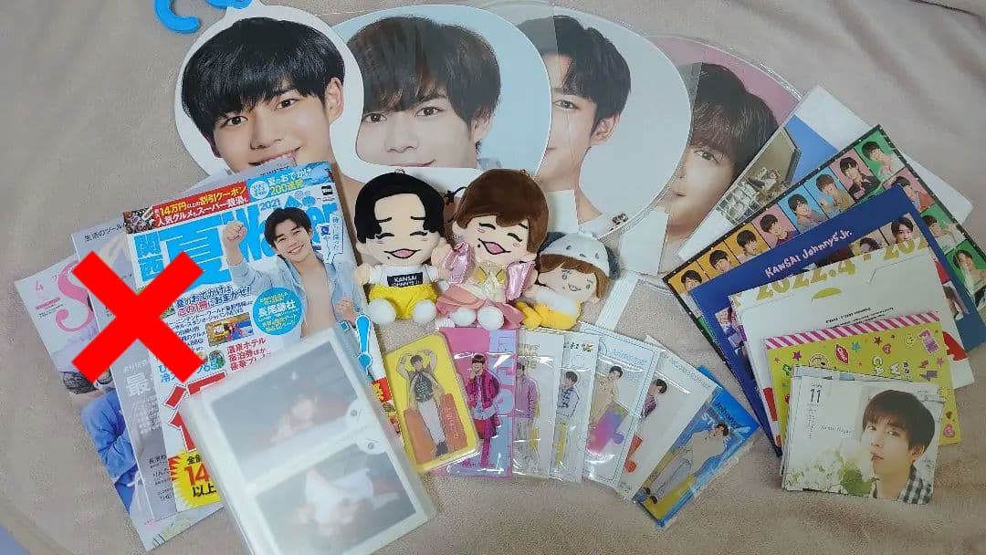 バラ売り可】なにわ男子 ライブグッズまとめ売り 長尾謙杜 2019~2023