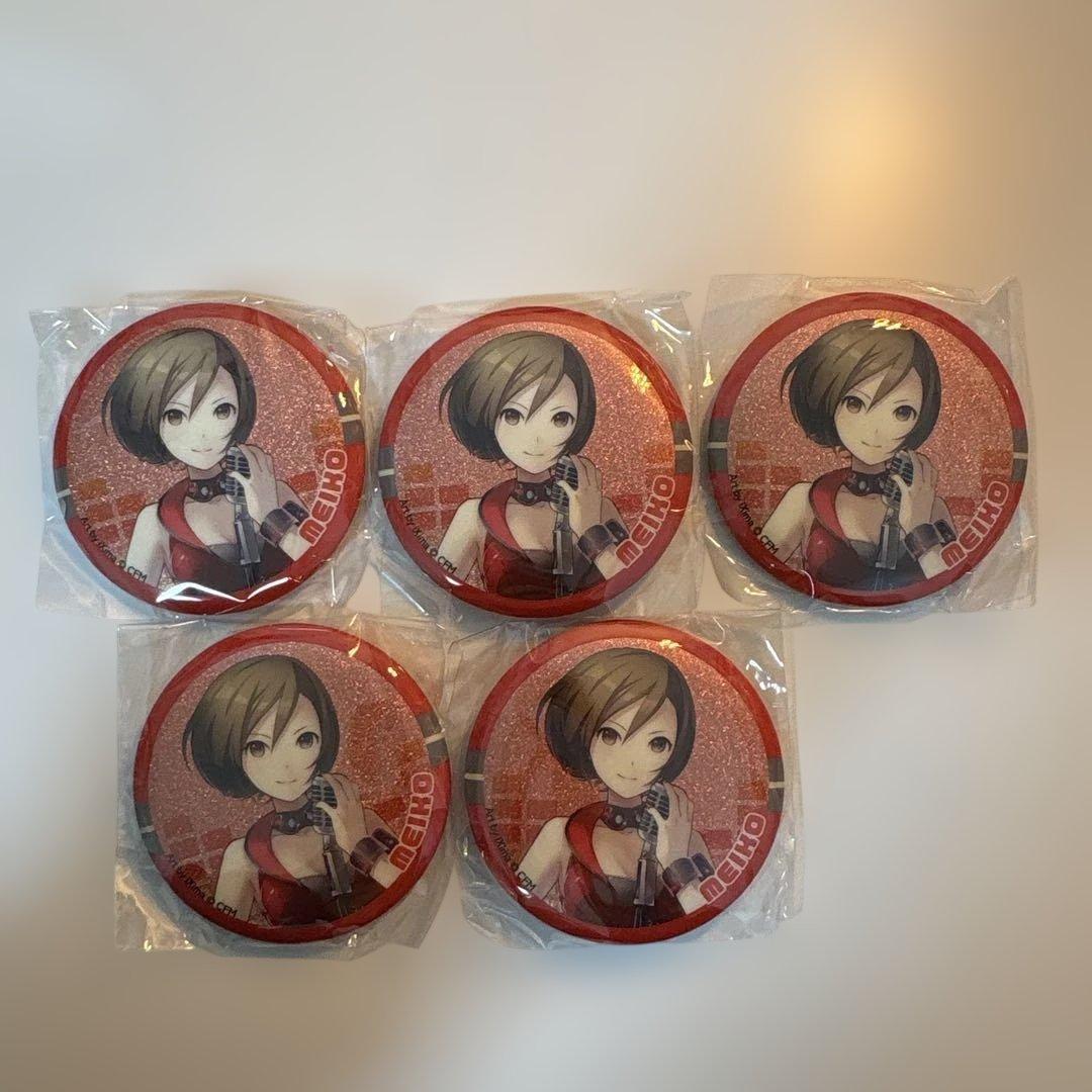 初音ミク キラキラ缶バッジ MEIKO - メルカリ