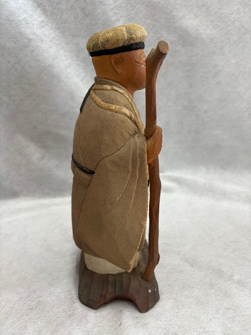 千宗易（利休） 千利休像 木彫 木彫彫刻 一刀彫り - メルカリ