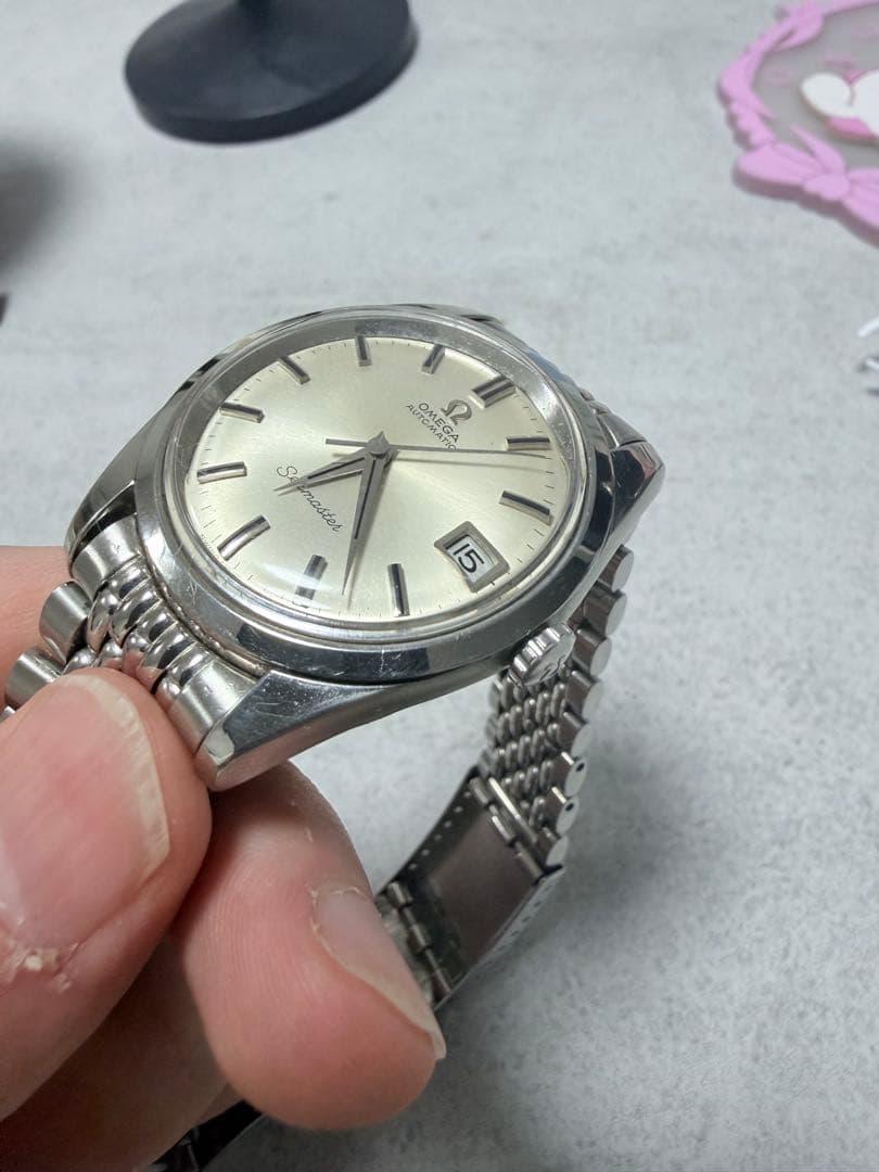 オメガシーマスター 自動巻き ライスブレス　ヴィンテージウォッチ