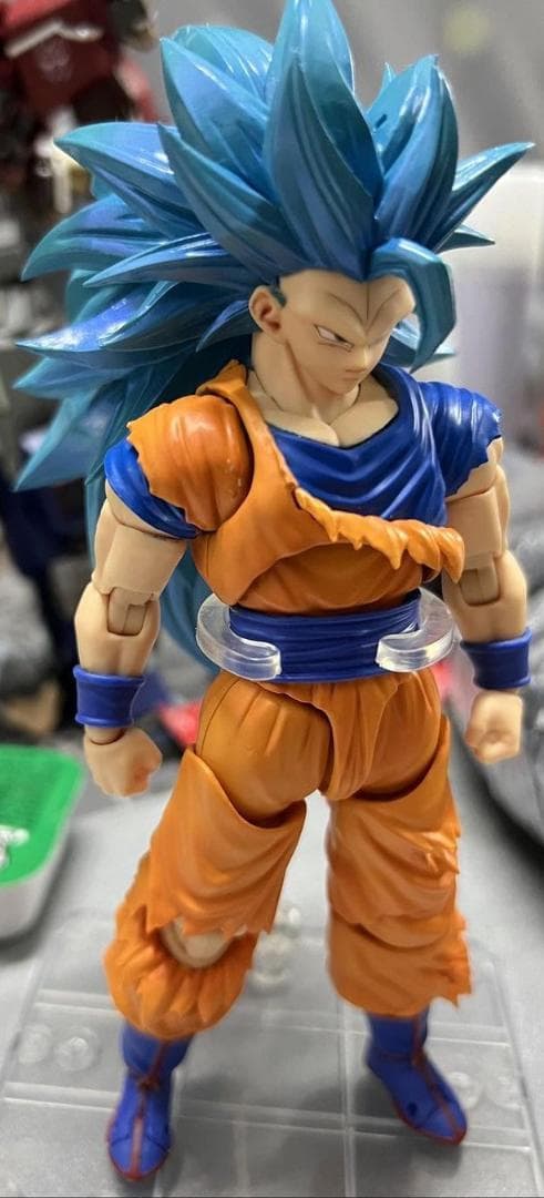 希少スーパーサイヤ人3 ブルー S H.Figuarts サイズ ドラゴンボール