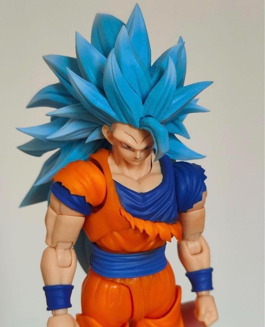 希少スーパーサイヤ人3 ブルー S H.Figuarts サイズ ドラゴンボール