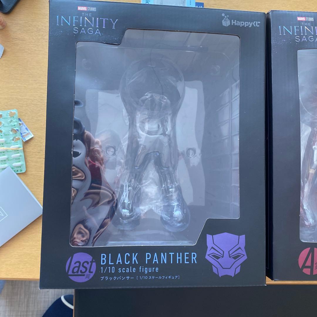 Happyくじ A賞 アイアンマン ラストワン賞 ブラックパンサー