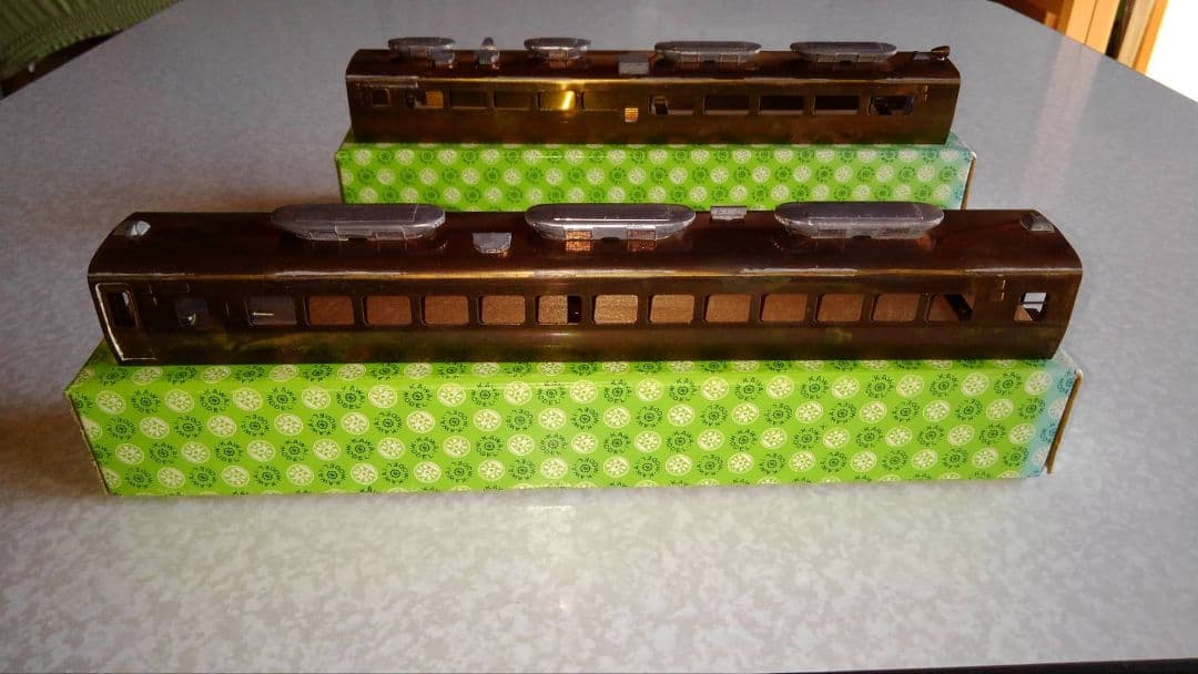 未塗装完成車体 カワイモデル 151系 12両セット