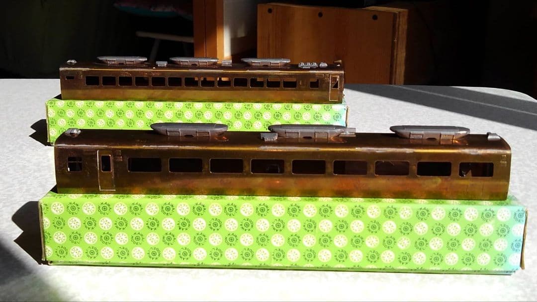 未塗装完成車体 カワイモデル 151系 12両セット