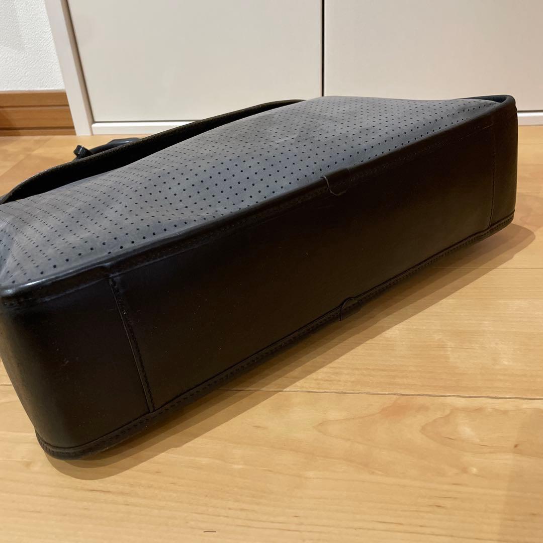 【美品】フェリージ　スエード　オールレザー　ビジネスバッグ　8637