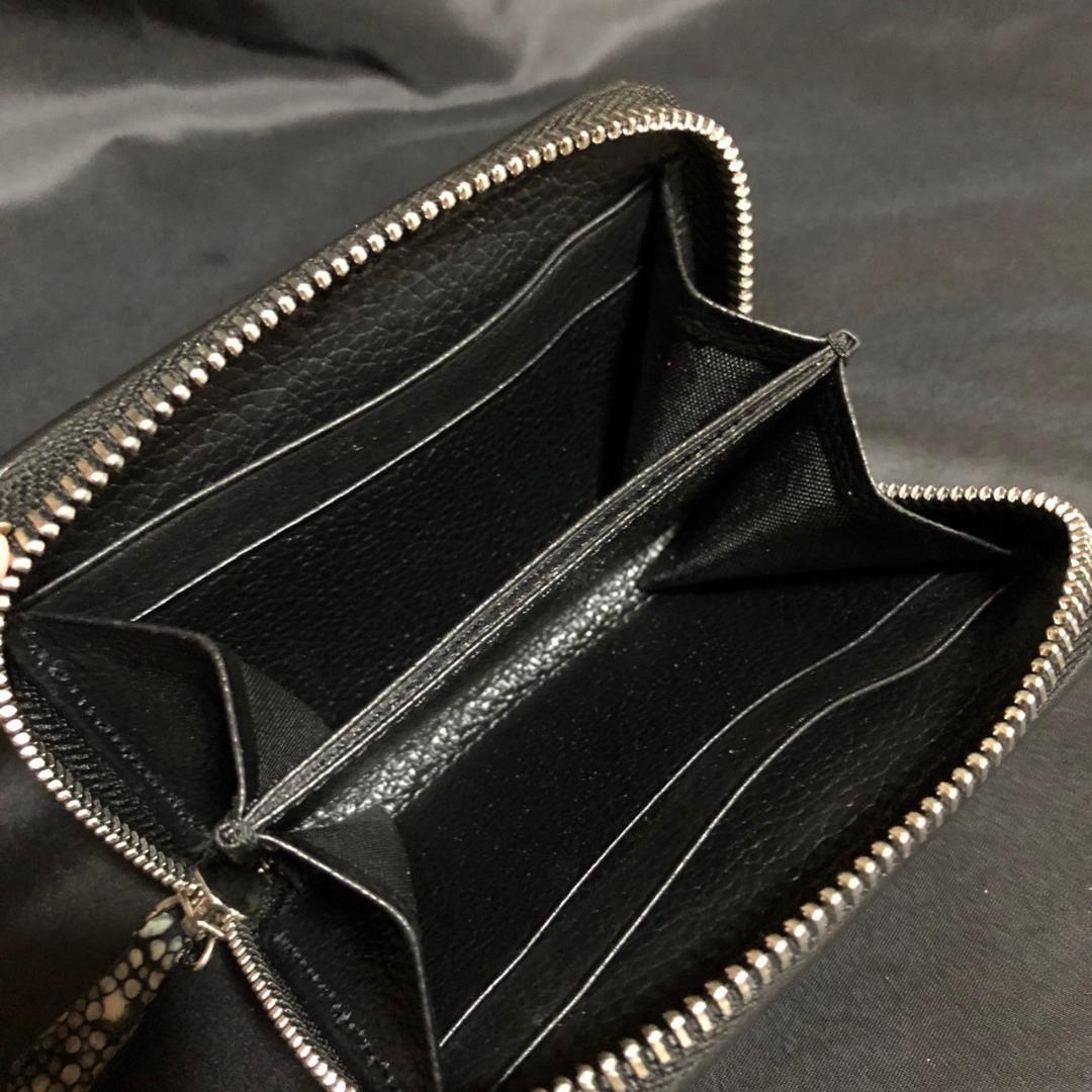 スタースティングレイ　エイ　ミニ財布 ブラック　ST2-12 70821