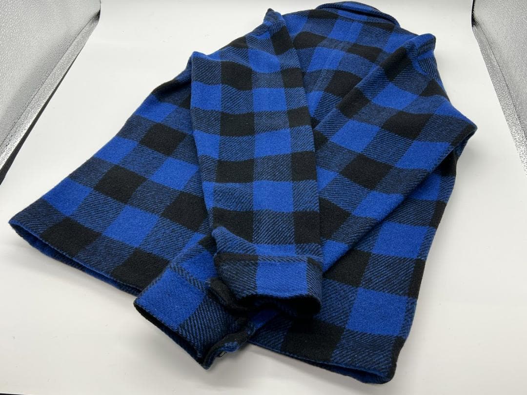 TENDERLOIN テンダーロイン バッファロー チェック ジャケット ブルー