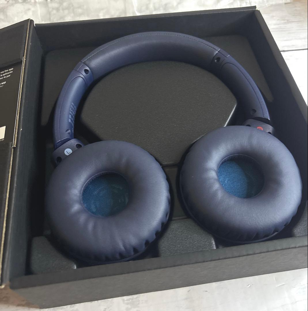 美品】SONY WH-XB700 ツイステ オクタヴィネル ヘッドホン ブルー Sony