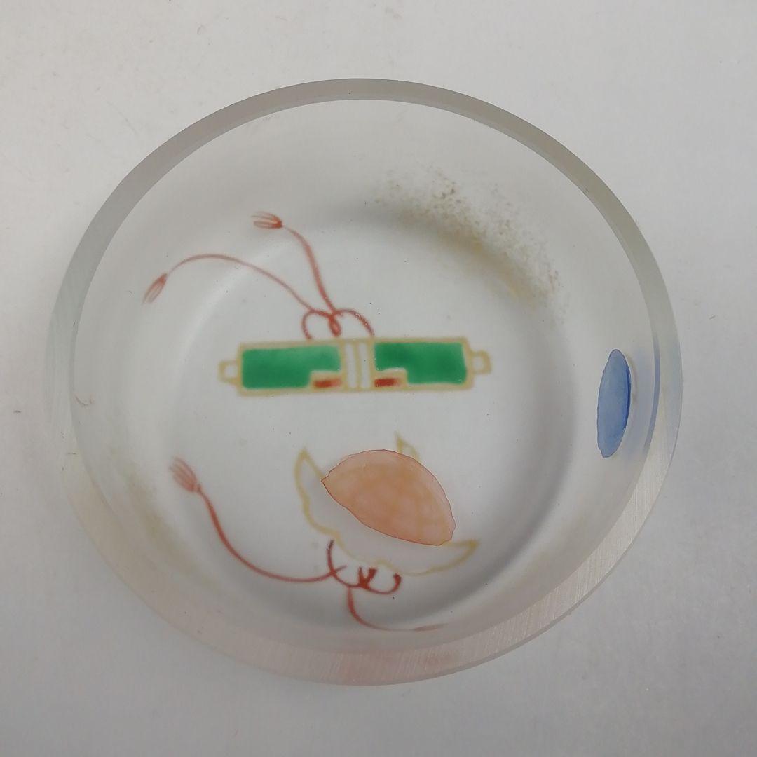 T769 棗 『義山 宝尽くし』『ガラス棗』『水崎長寿』 共箱 茶道具