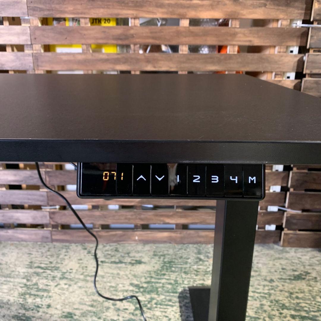H762 山善 昇降デスク 電動 昇降式 スタンディングデスク ELD-1470