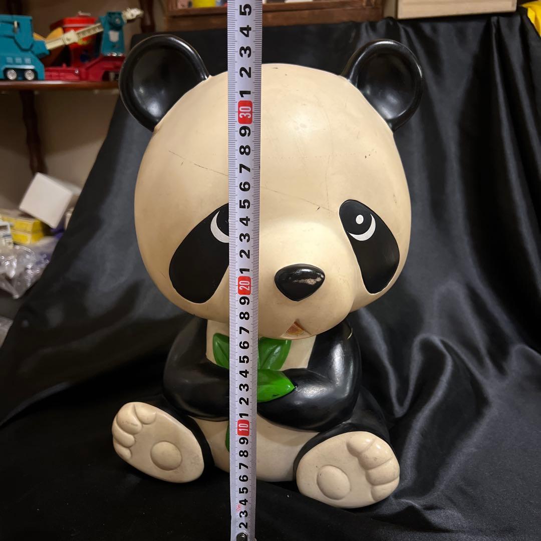 三菱銀行パンダ貯金箱　昭和レトロ　ビッグサイズ　ノベルティー　非売品　　店頭用