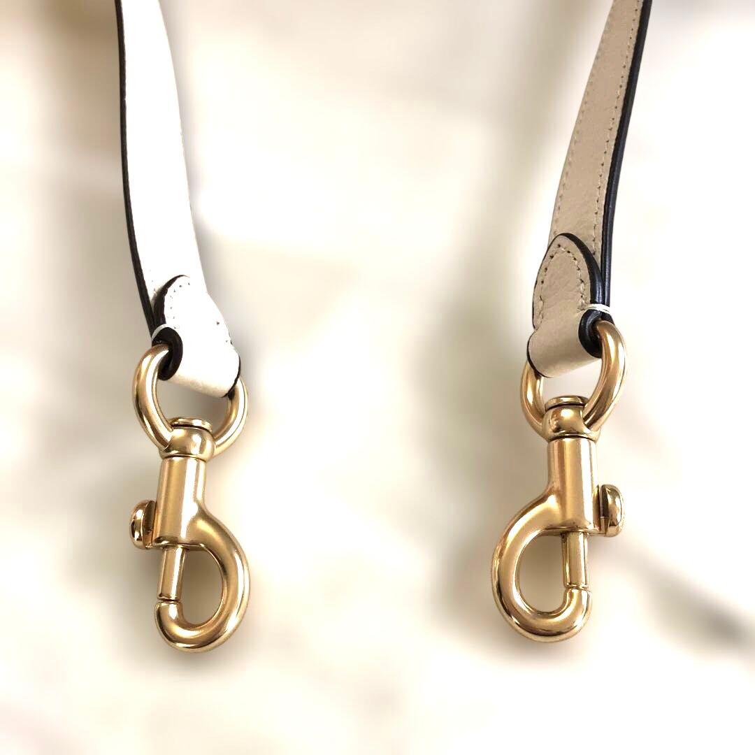 ［かなり美品］コーチ　ハーフムーン　ワンショルダー　バッグ　2way ホワイト系