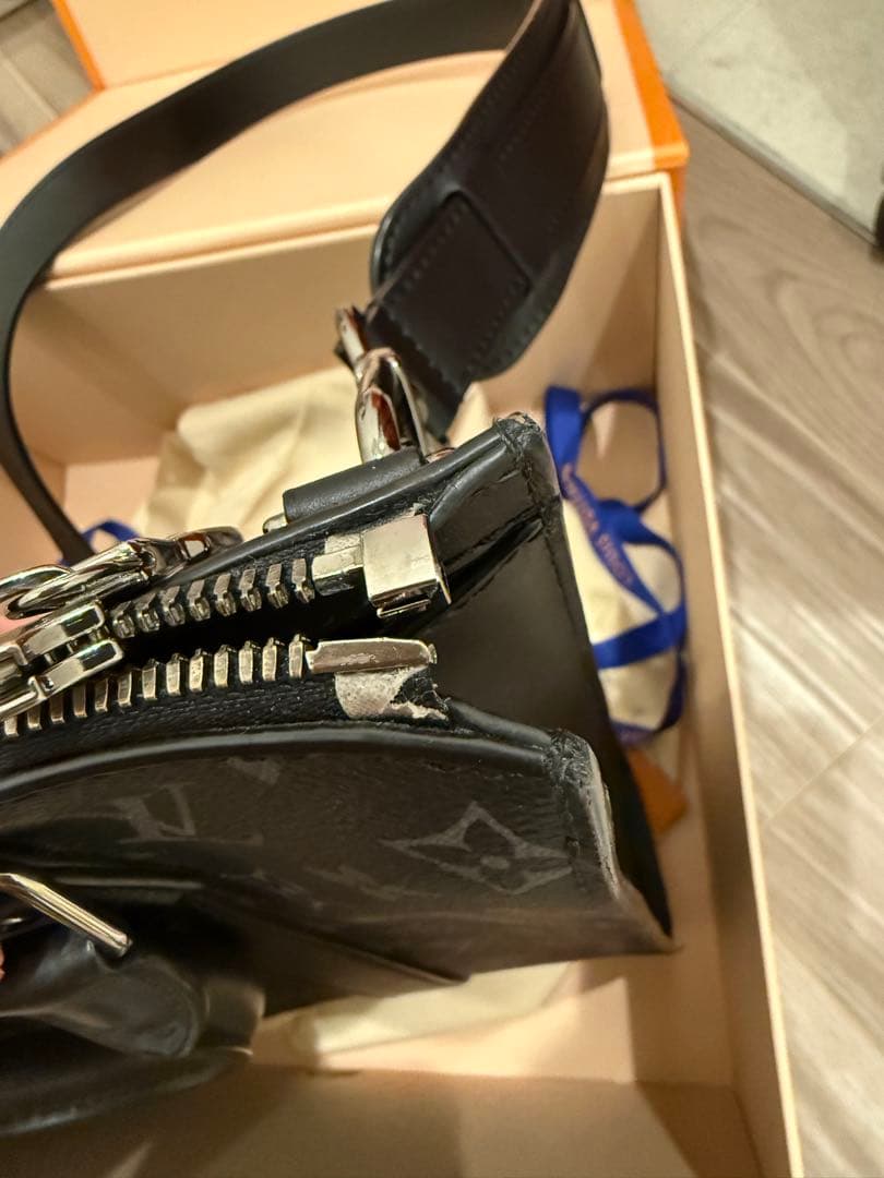 ルイヴィトン モノグラム エクリプス M46456 サックプラ・クロス バッグ