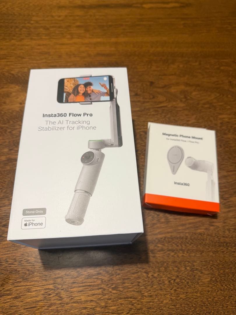 Insta360 Flow Pro スタビライザー (スマートフォンジンバル) Amazon.co.jp: Insta360 Flow プロ三脚キット- AI搭載スマートフォン用