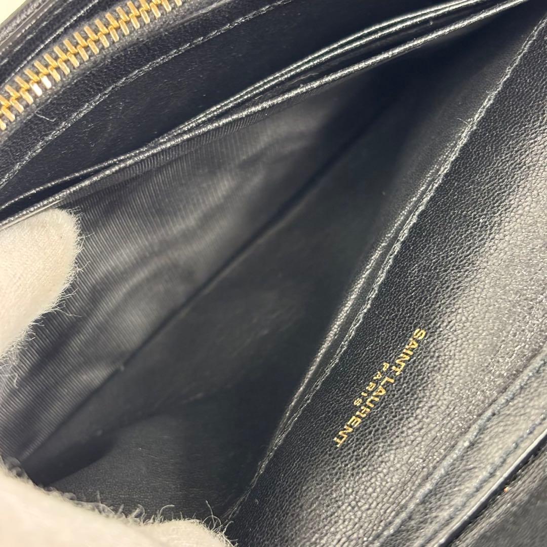 専用サンローラン　ベッキー キルティング　チェーン　バッグ　YSLロゴ金具