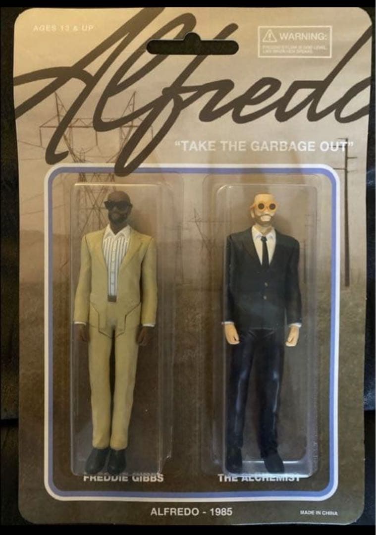 FREDDIE GIBBS X THE ALCHEMIST - フィギュア