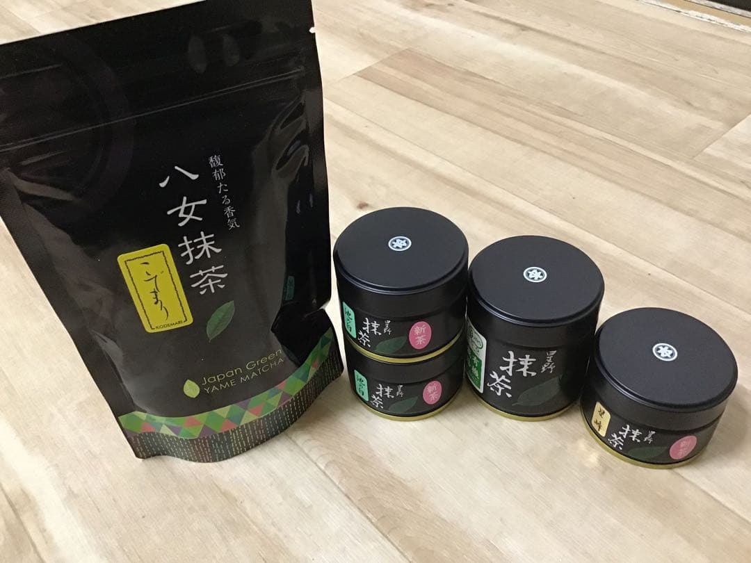 星野製茶園 星野抹茶100g、40g缶、20g3缶