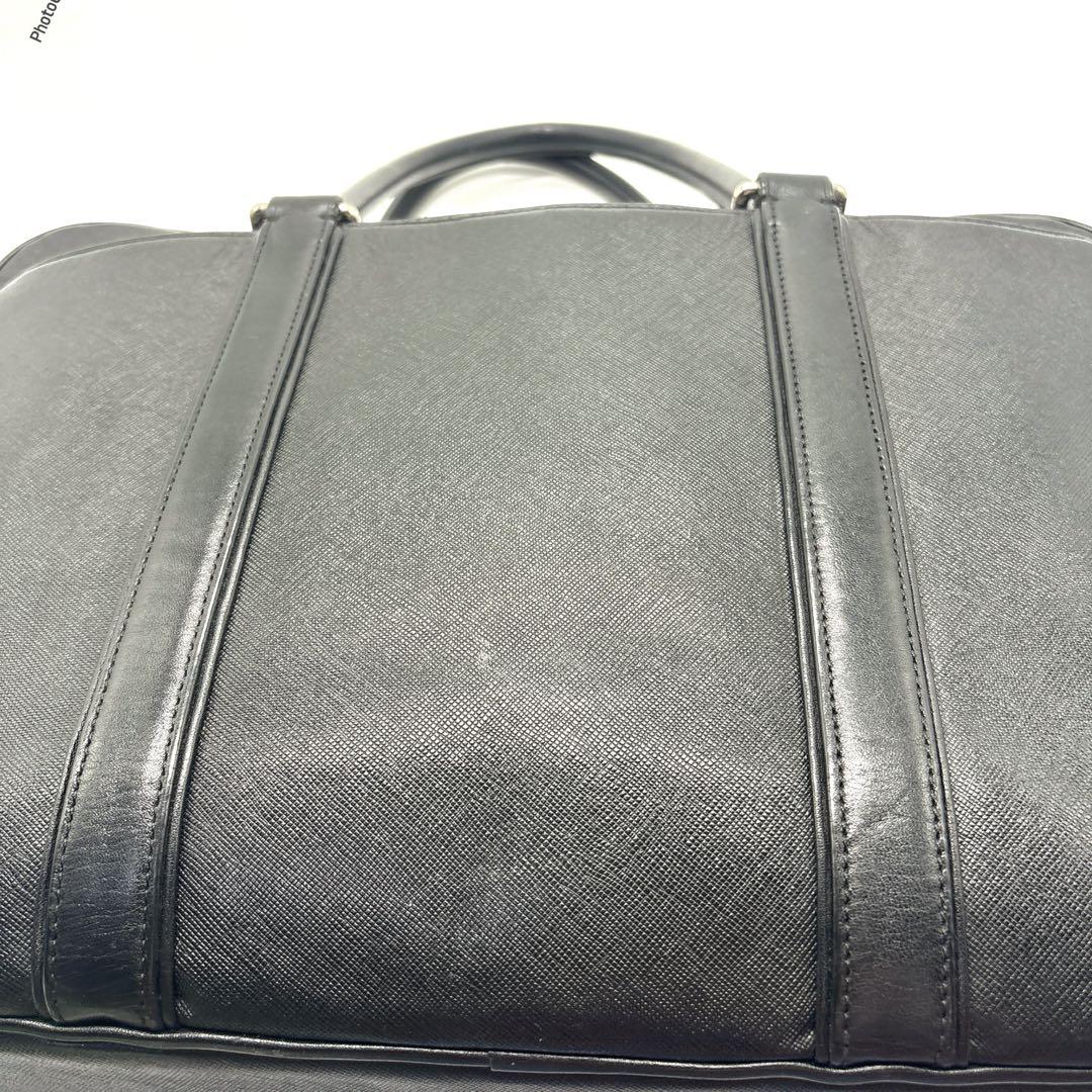 【大幅値下げ‼️】COACH 2way ブラック ビジネスバッグ レザー