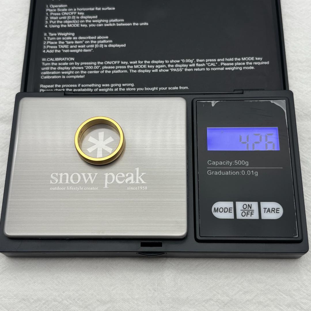 【極上美品】K18ゴールド マット仕上げリング 4.2g 16号