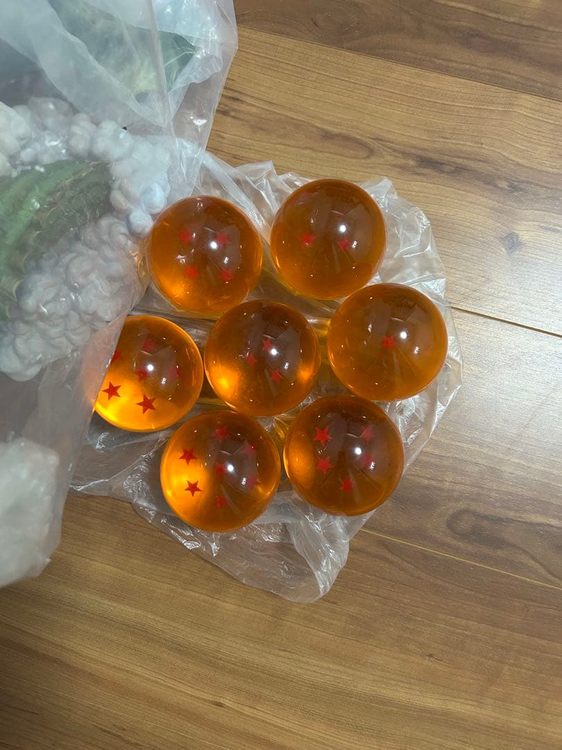 ダブルチャンス賞 ドラゴンボール ポルンガとドラゴンボールレプリカ7個セット