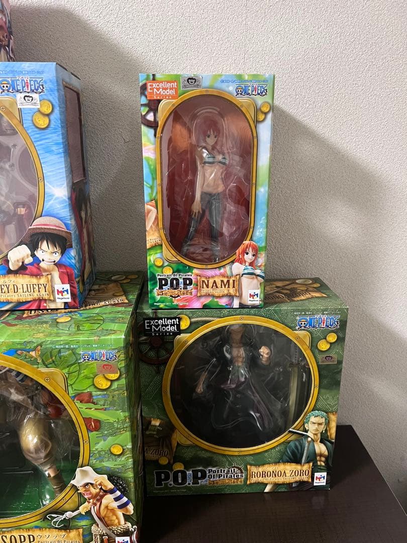 POP ワンピース ルフィ ゾロ ブルック ロビン ウソップ ナミ サンジ