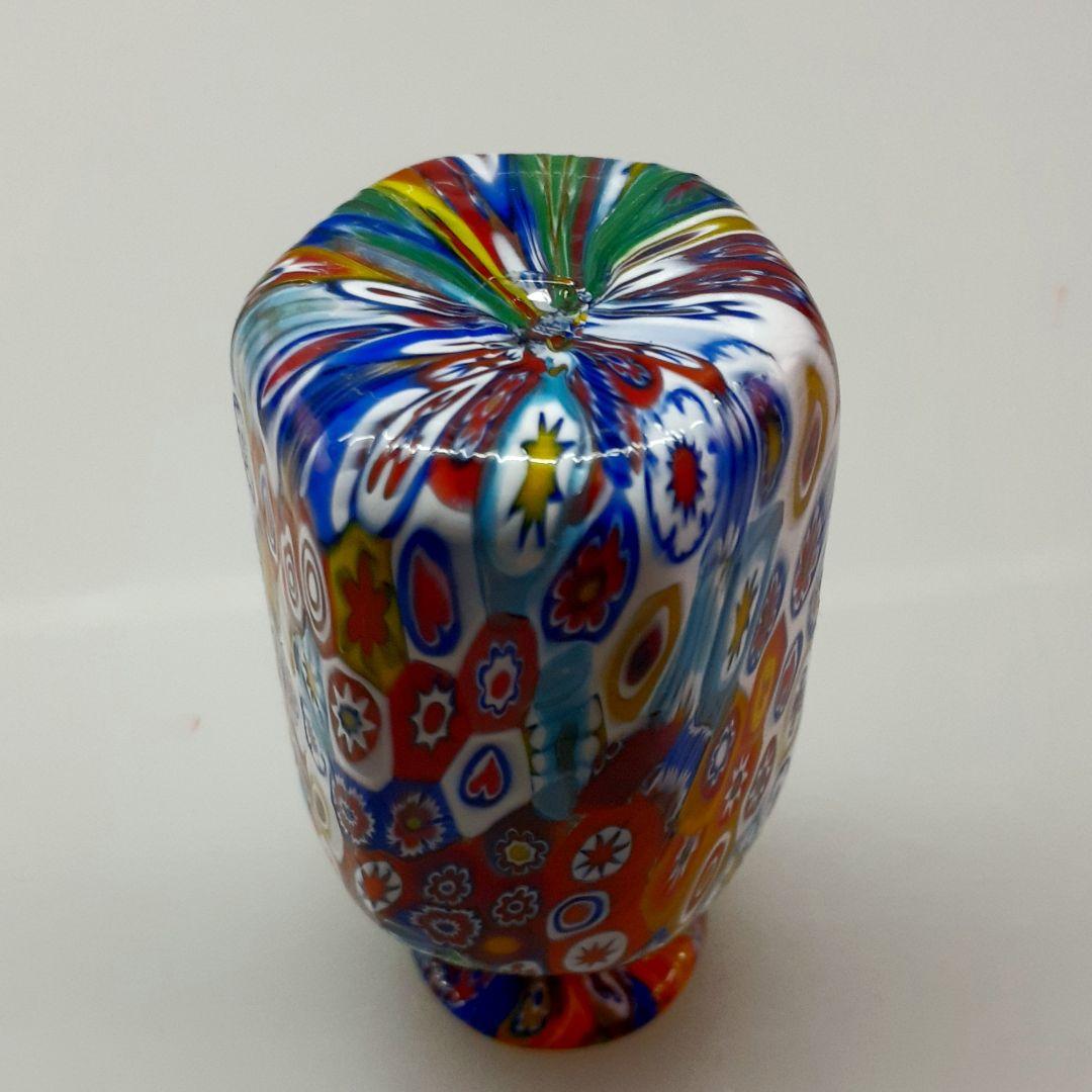 MURANO GLASS ムラノ 金彩 ミルフィオリ パフュームボトル 香水瓶