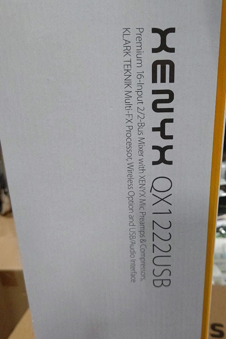 ベリンガー アナログミキサー　XENYX QX1222USB