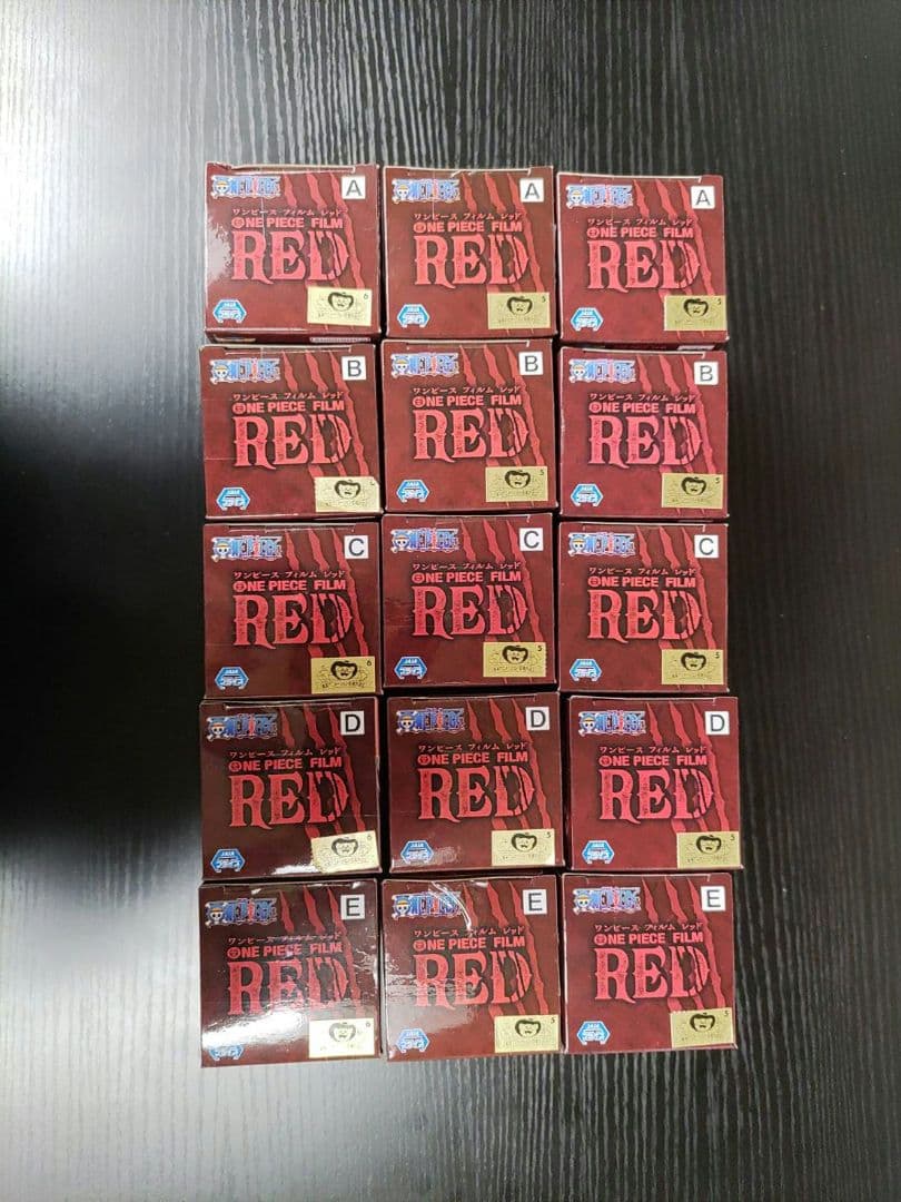 ワンピース　ワーコレ　ONE PIECE FILM RED vol.1,2,3