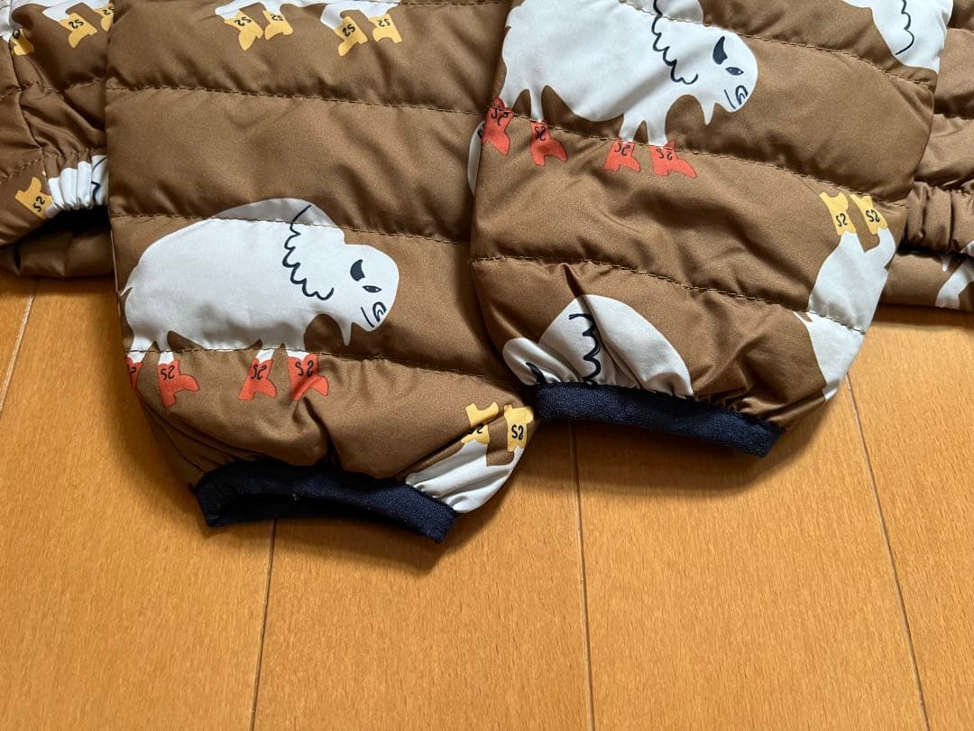 パタゴニア　ダウン　2T キッズ　バッファロー　ブラウン