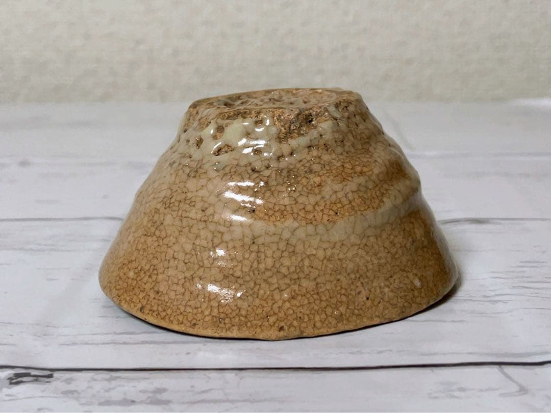 新品 武末日臣 井戸杯 ぐい呑 盃 酒器 李朝 桃山