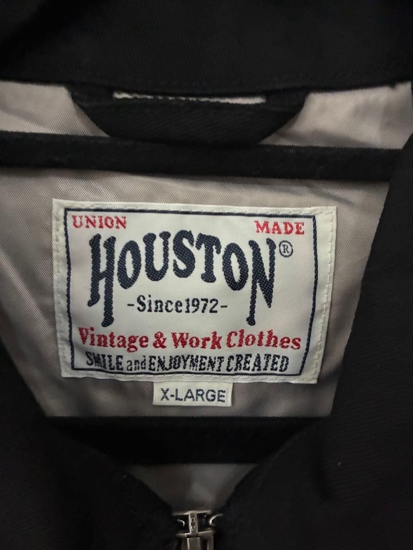 HOUSTON X-LARGE 黒ジャケット 虎刺繍
