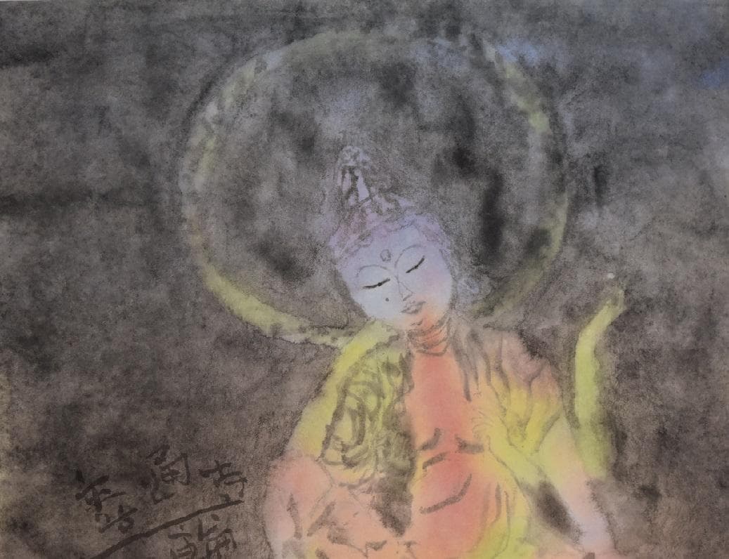 NHK趣味悠々・日本画講師　流水墨画・人気沸騰❕❕芸人　俳優　ボクシング　画家