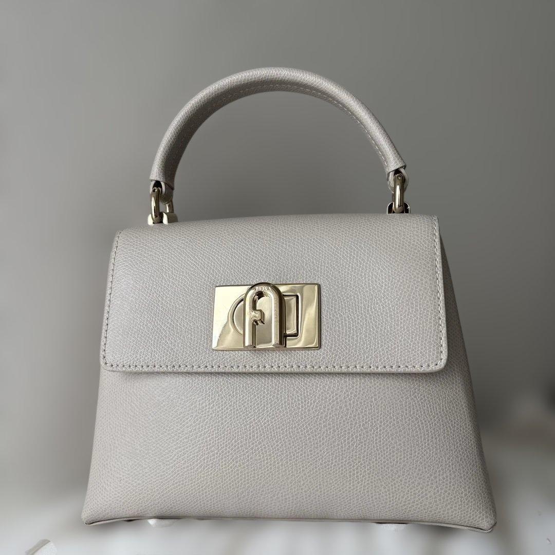 FURLA ハンドバッグ ゴールド金具