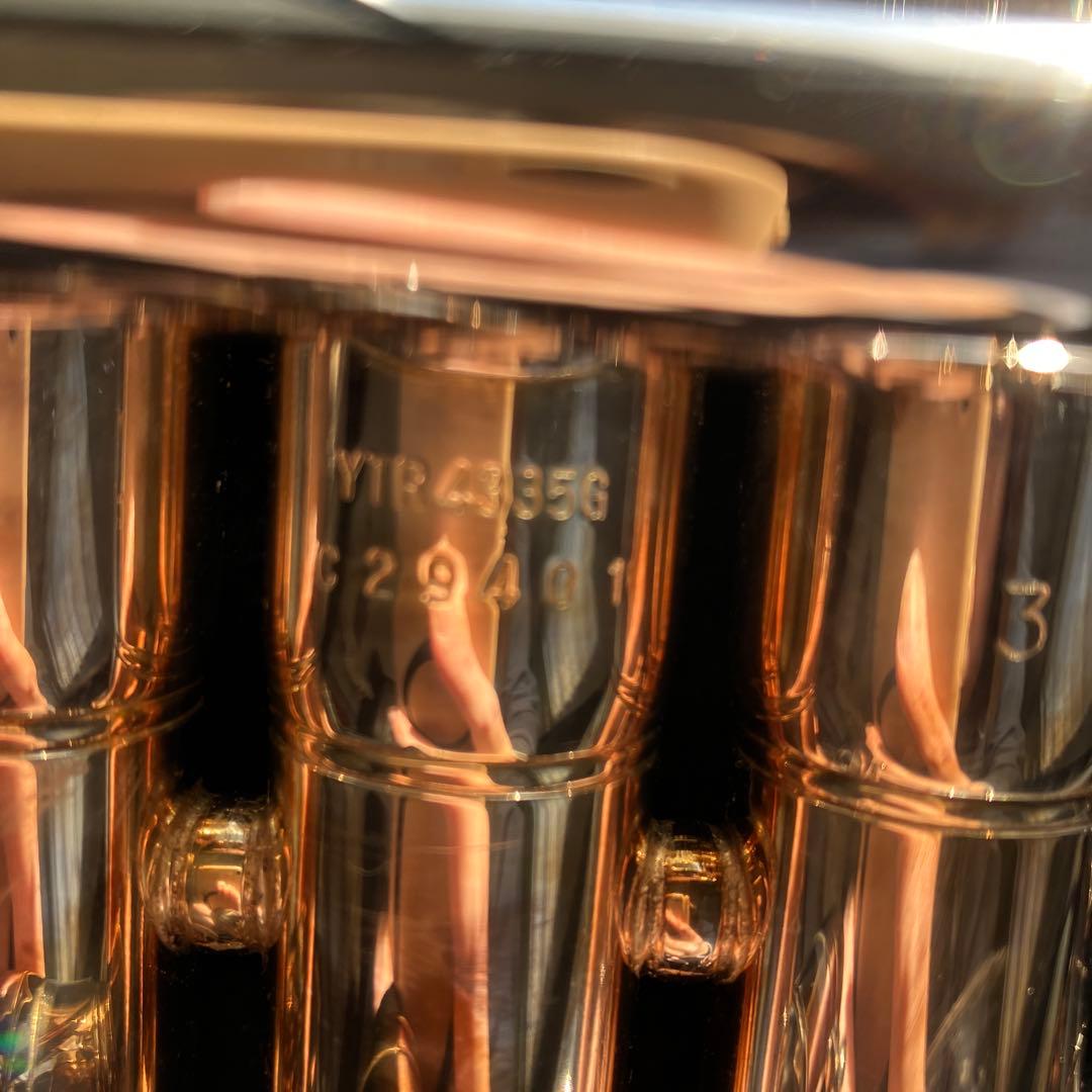 ヤマハ YTR-4335G トランペット 本体 マウスピース ケース付き