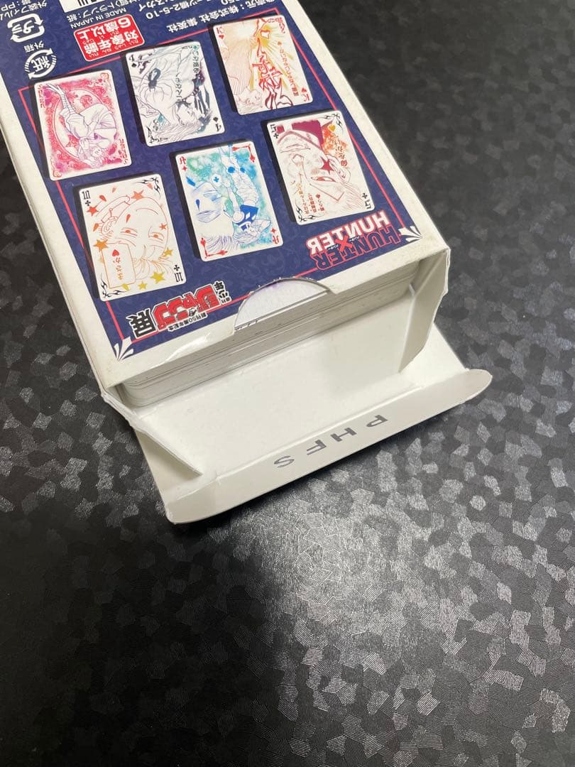 HUNTERXHUNTER　創刊50周年記念　ジャンプ展　ヒソカ　トランプ