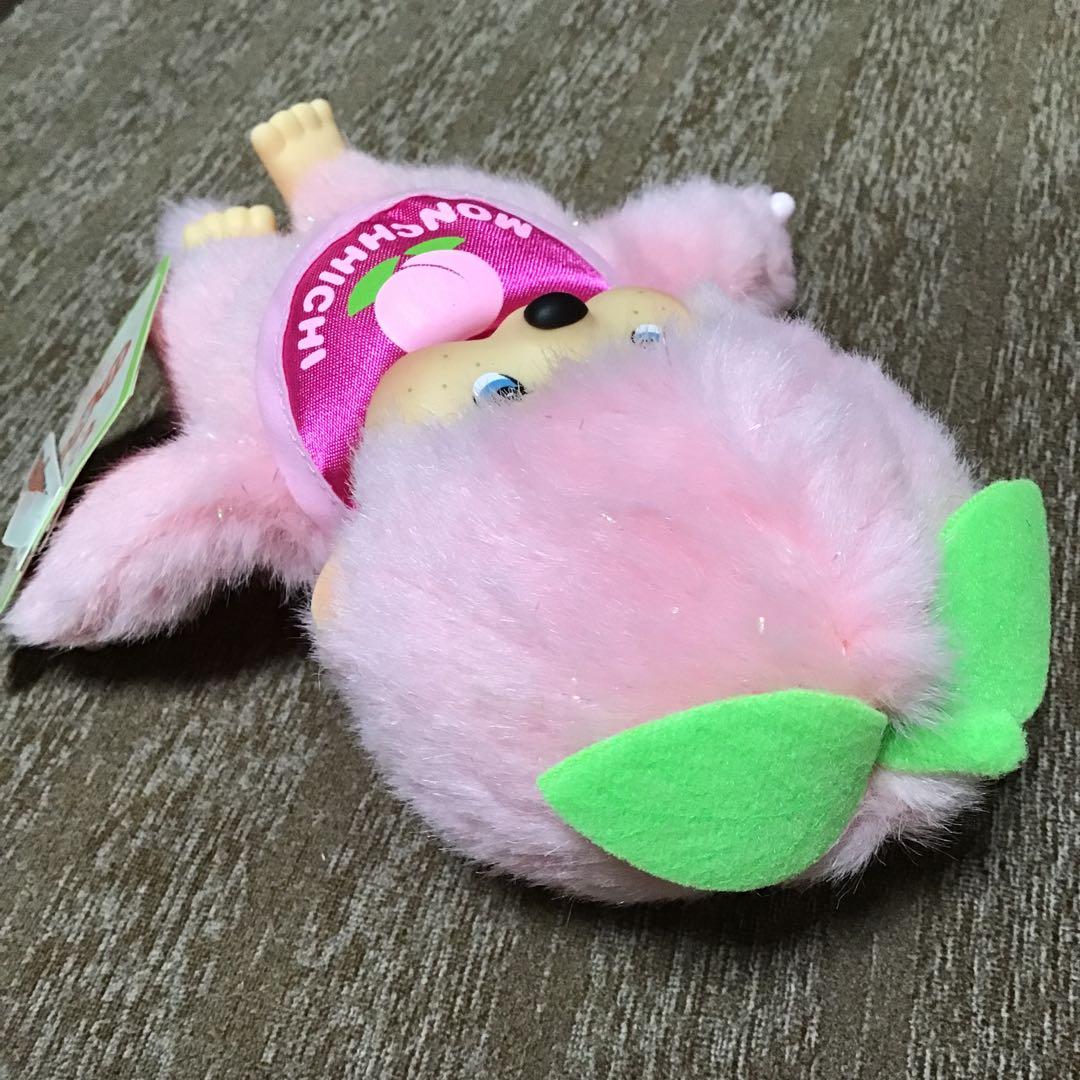 セキグチご当地限定モンチッチSまとめて「富士山、巨峰、桃」ぬいぐるみ　美品！