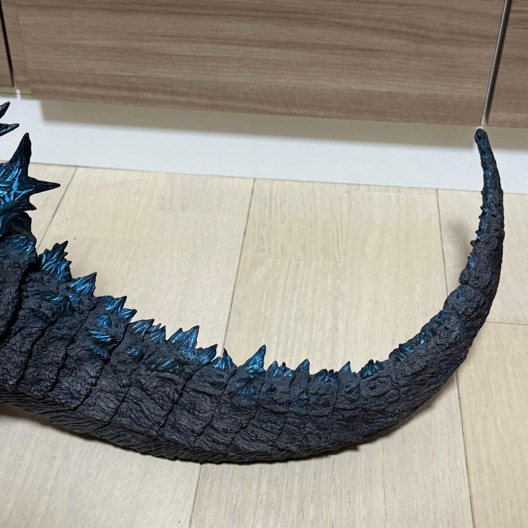 LED発光不良・リペイント済み】東宝大怪獣 ゴジラ(2019) 少年リック限定