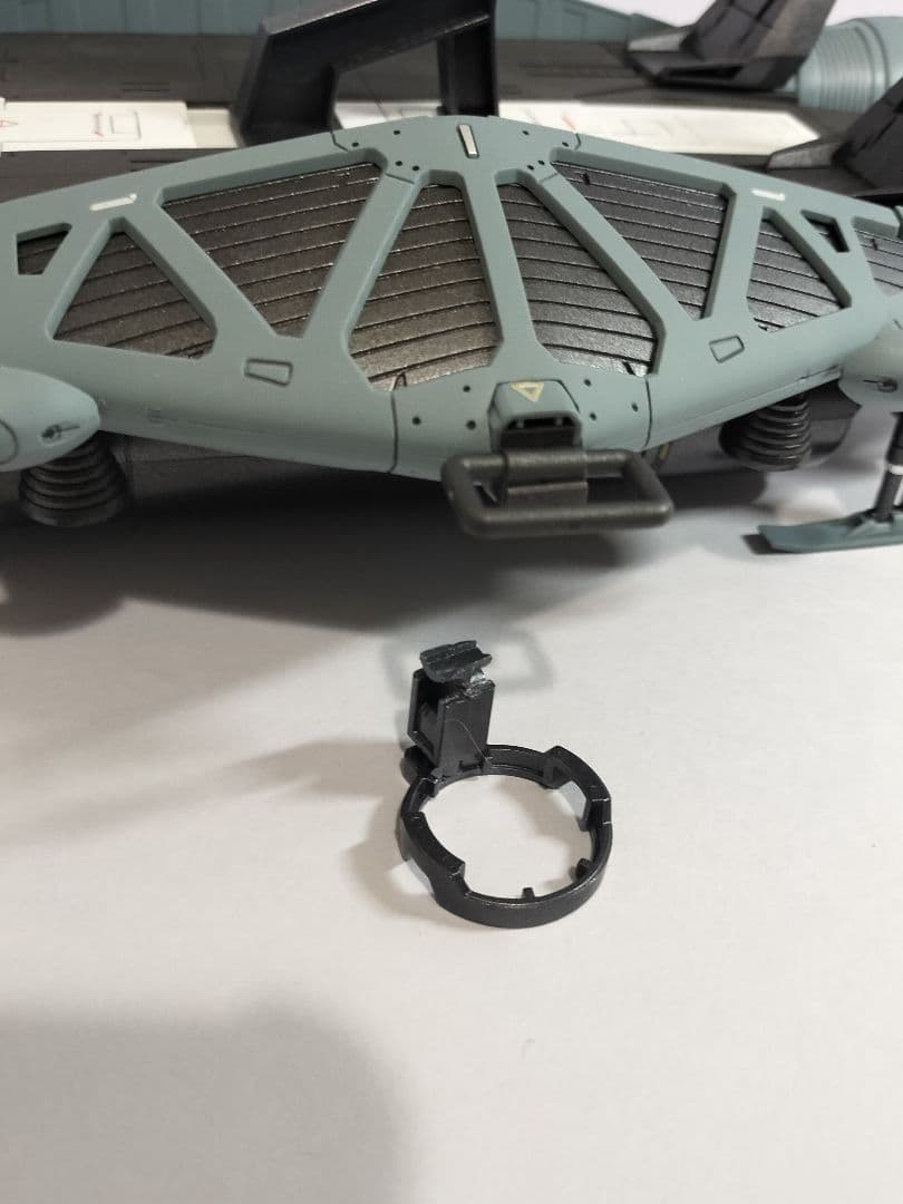 MGジェスタ＋89式ベースジャバー＋HGUCボール2体セット、塗装済、合体改造