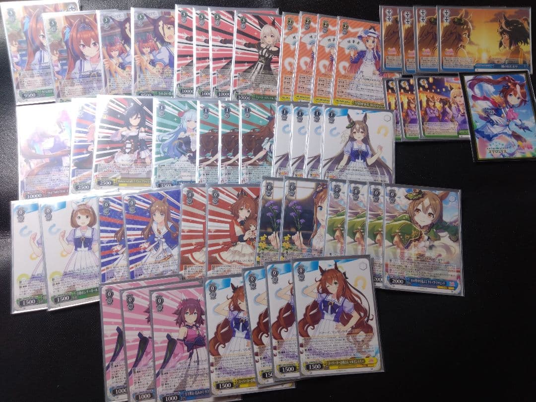 引退品ヴァイスシュヴァルツ ウマ娘デッキ7個+ディズニーデッキ セット